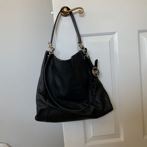 Michael Kors black shoulder bag